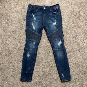 Judy Blue Moto Skinny Jeans